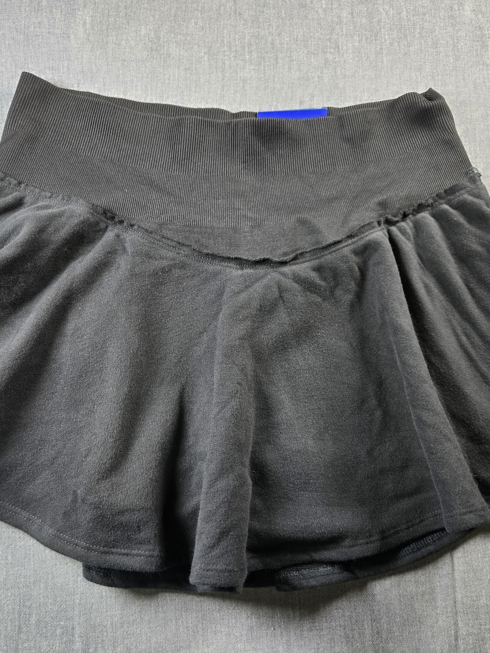 JoyLab Black Athletic Skort with Layered Skirt and Wide Waistband